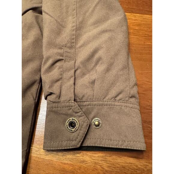 XXL John Browning Heritage Collection Denning Quilted Shirt Jacket Brown Hunting - Picture 5 of 11